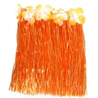 Hawaii Çocuk Eteği Turuncu Renk - Parti Yıldızı