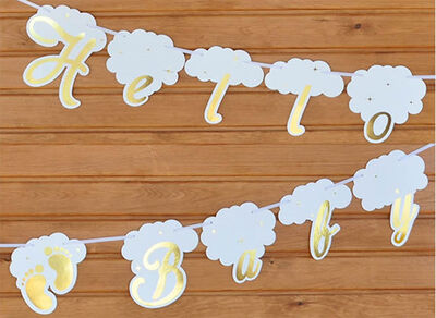 Hello Baby Harf Afiş (2,50m) - 1