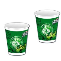 Hulk Karton Bardak Adet 8 Adet - Parti Yıldızı