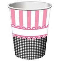 İlk Adımım Pembe 8 li Bardak - Parti Yıldızı