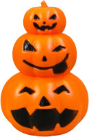 Halloween Dekor Süs Işıklı Balkabağı 3 Katlı - Parti Yıldızı