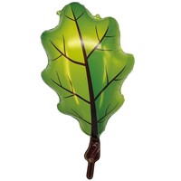 JShape Yaprak Şekilli Folyo Balon - Parti Yıldızı