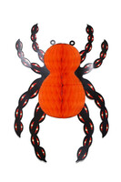 Halloween Dekor Süs Kağıt Örümcek Büyük Boy - Parti Yıldızı