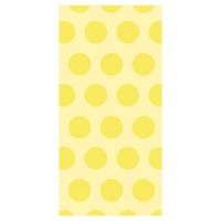 Kanarya Sarısı Puanlı 20 li Hediye Poşeti - 