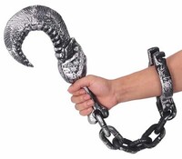 Halloween Dekor Süs Kancalı Pranga - Parti Yıldızı