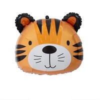 Kaplan Kafası Şekilli Folyo Balon 59cm - Parti Yıldızı