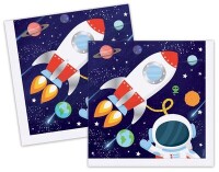 Kozmik Galaksi Kağıt Peçete 33x33cm 16 Adet - Parti Yıldızı