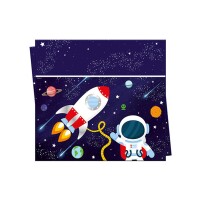 Kozmik Galaksi Masa Örtüsü 120x180cm - Parti Yıldızı