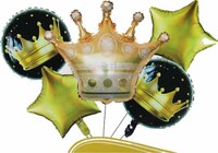 Kral Tacı Folyo Balon Seti 5li - 