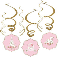 Kuğu Partisi Dalgalı Süs 6 Adet - Parti Yıldızı