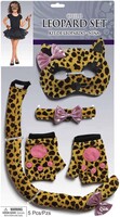 Leopar Kostüm Aksesuarı 5 Parça - 1