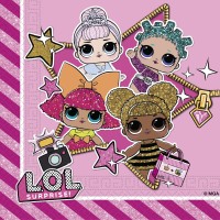 LOL Bebek Peçete 33x33 cm 20 Adet - Parti Yıldızı