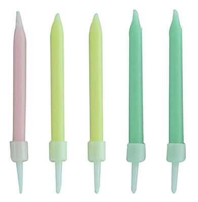 Makaron Karışık Mum 10 Adet - 2