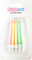 Makaron Karışık Mum 10 Adet - 3