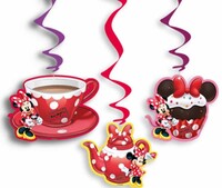 Minnie Cafee 3 lü Asma Süs - Parti Yıldızı