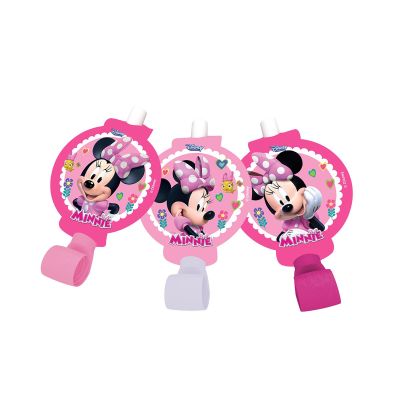 Minnie Mouse Pembe 6 lı Kaynanadili - 1