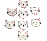 Miss Cat Tema Aksesuarı - Parti Yıldızı