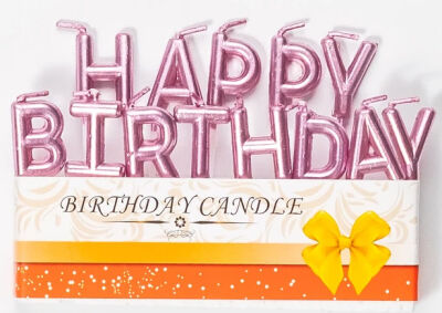 Mum - Happy Birthday Pembe Renk - 1