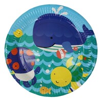 Neşeli Balina Mavi Tabak - Parti Yıldızı