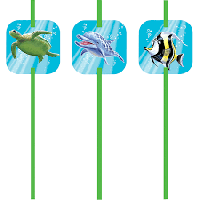 Okyanus Partisi 6 adet Pipet - 