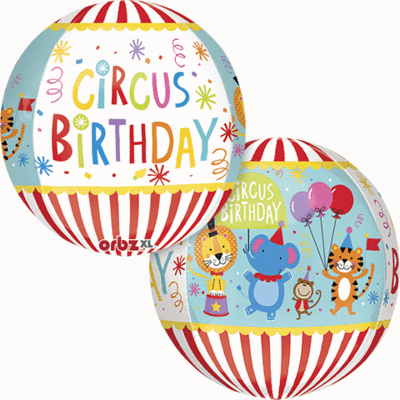 ORBZ Sirk Teması Balon 38x40cm - 1