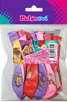 Paketli Baskılı Balon - Disney Prensesleri Baskılı 12