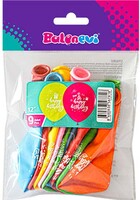 Paketli Baskılı Balon - Happy Birthday Baskılı 12