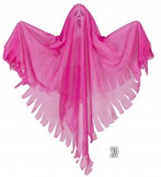 Halloween Dekor Süs Pembe Hayalet 45 cm - Parti Yıldızı