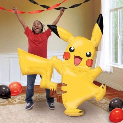 Pikachu Yürüyen Balon 132x139cm - 3
