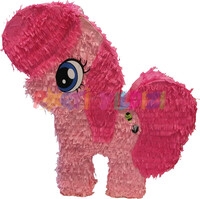 Pony Şekilli Pinyata Pembe Renk Pinkie Pie 47x10x52cm - 1