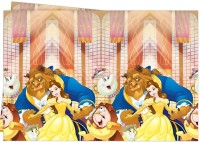 Prenses Güzel ve Çirkin Masa Örtüsü - Parti Yıldızı