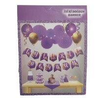 Rapunzel İyiki Doğdun Banner - Parti Yıldızı