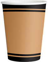 Retro Mum Işığı Renk Bardak 8 Adet - Parti Yıldızı