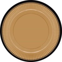 Retro Mumışığı Renk Tabak 8 Adet - Parti Yıldızı