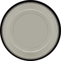 Retro Vanilya Çiçeği Renk Tabak 8 Adet - Parti Yıldızı