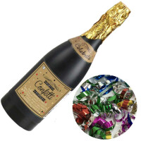 Şampanya Şişesi Şeklinde Patlayan Konfeti - 