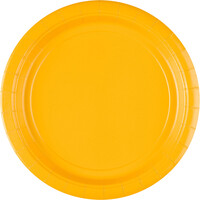 Sarı Renk Tabak 8 Adet - Parti Yıldızı