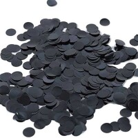 Şeffaf Balon İçi Siyah Folyo Konfeti - Parti Yıldızı