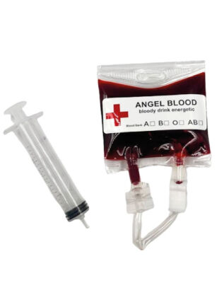 Halloween Dekor Yapay Kan Şırıngalı Serum 75ml - 1