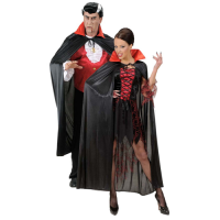 Siyah Vampir Pelerini Yetişkin - 