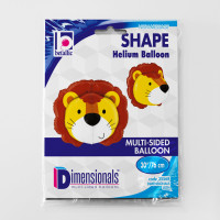 SShape 3D Aslan Kafası Folyo Balon 76cm - 2
