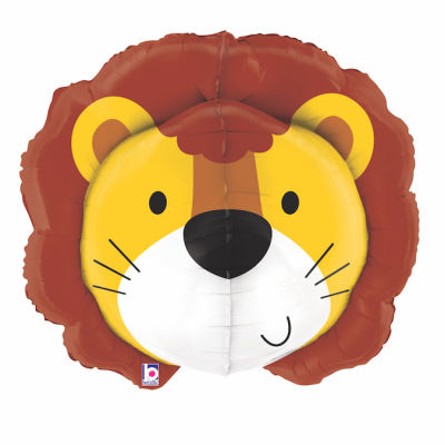 SShape 3D Aslan Kafası Folyo Balon 76cm - 1