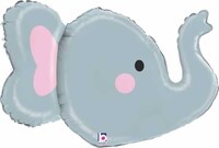 SShape 3D Fil Kafası Folyo Balon 86cm - 2