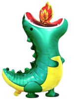 SShape Alev Püskürten Dinazor Folyo Balon - Parti Yıldızı