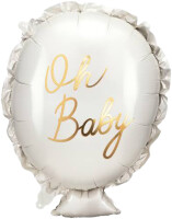 Sshape Altın Varaklı Oh Baby Folyo Balon - Parti Yıldızı