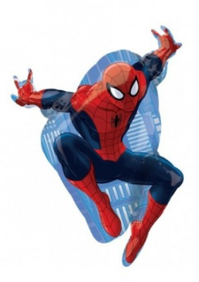 SShape Atlayan Spiderman Folyo Balon - 1