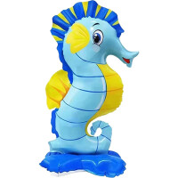 Sshape Ayaklı Denizatı Balon 36x33cm - Parti Yıldızı