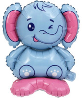 Sshape Ayaklı Fil Balon 50cm - Parti Yıldızı