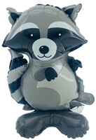 Sshape Ayaklı Rakun Folyo Balon 58 cm - Parti Yıldızı