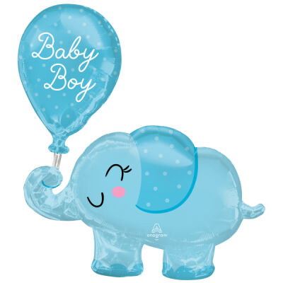 SShape Baby Boy Fil Folyo Balon 78cm - 1